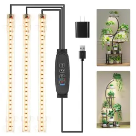 Rtus22ydt-03 Rwntao Led Grow Light Strips Lights For Indoor Plants Full Spectrum 3000k 78