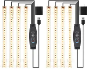 Rtus22ydt-04-2 Rwntao 8.6 Inches Led Plant Growing Light Strips Full Spectrum 3000k Grow For