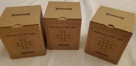 Sandalwood 852661664783 Lot 3 Hydroponic Led 12w Plant Grow Light E27 Bulb Garden Greenhouse