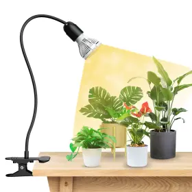 01-03-001-011011 Sansi Led Grow Lights For Indoor Plants Full Spectrum Pot Clip Light Used