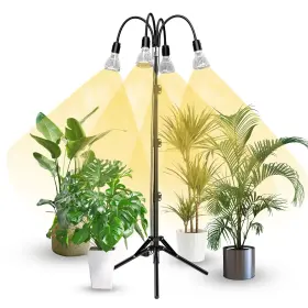 01-03-001-023204 Sansi 120w Grow Light With Adjustable Tripod Stand Full Spectrum 900w Equiv