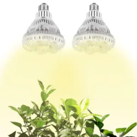 01-03-001-023607 Sansi 400w Hydroponics Led Grow Light Bulb 36w Full Spectrum 2-pack For Indoor Plants