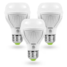 01-03-001-031033 Sansi 3packs 10w A19 E26 Grow Light Led Bulbs Full Spectrum Tent 4x4 Ft