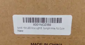 01-03-001-041530 Sansi 15w Led Grow Light Bulb Full Cycle #3
