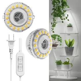 01-03-001-071020 Sansi Led Grow Lights Indoor Small Plants 150w Full Spectrum Lamp Timer Dimmable
