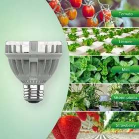02-14-002-002010 Sansi Led Grow Light Bulb 15w Pr25 Indoor Sunlight Full Spectrum Lamp Veg Bloom #3