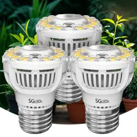 A15-7w Sansi Led Plant Grow Light Bulb 7w 60w Equivalent Full Spectrum Indoor Flower Vegs