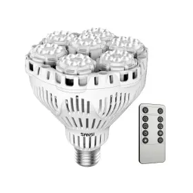 C21gl-ce26-40w Sansi Dimmable Grow Light Bulb Full Spectrum High Ppfd 40w 600 Wa... Fast Ship