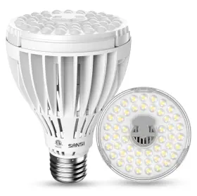 C23zw005-v0024a27 Sansi Led 24w Full Spectrum Grow Light Bulb For Seeds Greens And Indoor Plants