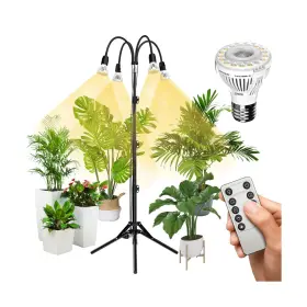 C23zw014-t0040a27 Sansi Grow Lights For Indoor Plants 4 Head Dimmable 40w Full Spect... Fast Ship