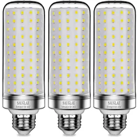 S-corn36w-e26-dw-3p-054 Sauglae 36w Led Bulbs 290w Incandescent Equivalent 3600lm 6000k Cool White