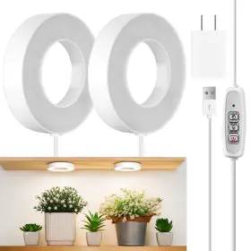 A0070-2 Saviler Ceiling Grow Light For Indoor Plants 3.54 Inch Small 96 Leds Under Cabinet Plant