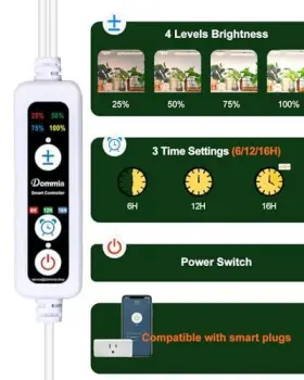 Yl-10wldp Shangyiguangdianjishu Plant Lights 3-pack Dimmable Indoor Grow For Natural White #3