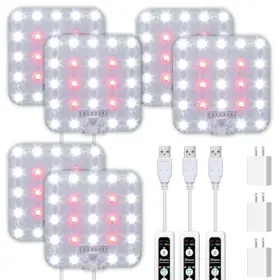 Yl-10wldp Shangyiguangdianjishu Plant Lights 3-pack Dimmable Indoor Grow For Natural White