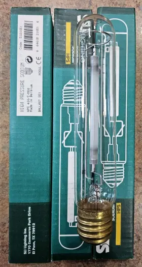 Sli Lighting Inc 5020051 Lot Of 3 - 400w Hps Light Bulb Lu400 Grow Et18 Mogul E39 Hid S51