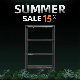 Spider Farmer 973280374724 3 Tiers Metal Plant Stand With Trays For Indoor Plants