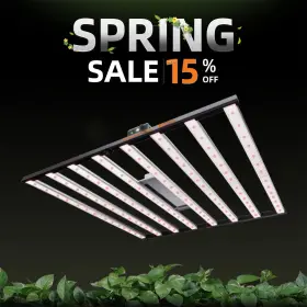 G1000w Spider Farmer Led Grow Light Bars Dimmable Full Spectrum Co2 Veg Flower