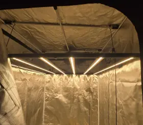Spider Farmer G7000 730w Led Bar Grow Light App And Remote Control Black