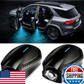 B0d7t8ys4d Spobody Car Door Lights Logo Projector Rechargeable - Hd Led Welcome Light For Cars Univ