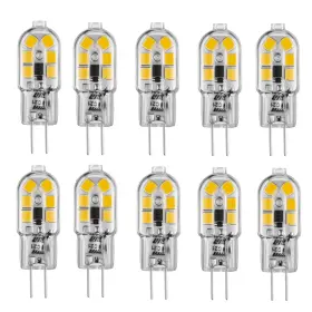180l Sriomny 768358233418 G4 Led Bulbs 12v 2w 10-pack 3000k Warm White 20w Halogen Replacement
