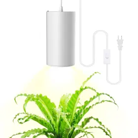 Cl02-30w Sterren Led Grow Light White Plug In Hanging Lights For Indoor Plants Full