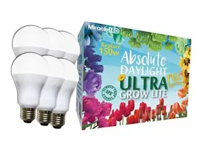 604458 Stimulus Brands Lcc Full Spectrum Max Daylight Led Grow Light Replaces 150w 6-pack