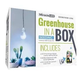 603836 Stimulus Brands Llc Greenhouse In A Box Designer Line Indoor Grow Kit - Includes Absolute
