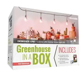 603880 Stimulus Brands Llc Greenhouse In A Box Designer Line Indoor Grow Kit - Includes 4 Absolute