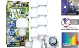 607439 Stimulus Brands Llc 14w Blue Spectrum Absolute Daylight Plus Grow Light Replacing 150w 10-pack