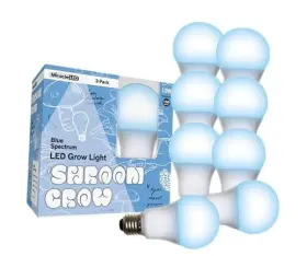 801172 Stimulus Brands Llc Shroom Grow Indoor Led Bulbs For Oyster Shiitake Lions Mane Mushrooms