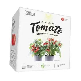 801997 Stimulus Brands Llc Unedison Tomato Diy Indoor Grow Light Kit - 2 Full Spectrum Replace 150w
