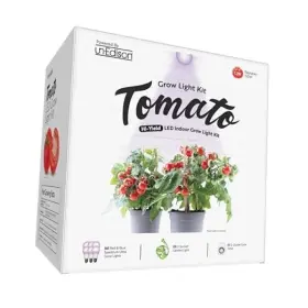 802006 Stimulus Brands Llc Unedison Tomato Diy Indoor Grow Light Kit - 2 Red And Blue Spectrum Replace