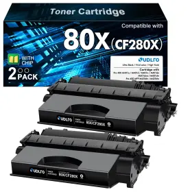 B0d6yw6zrj Sudlto 80x Cf280x Black High Yield Toner Cartridge For Hp Laserjet Pro M401 M425