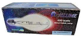 Somh132 Sunleaves 872187002517 Optilume Metal Halide Lamp 400watts