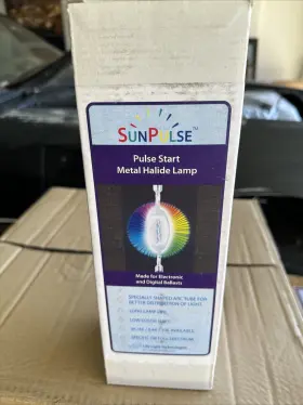 Sunpulse 850657002076 600watt Metal Halide Pulse Start 10 000 Kelvin Lamp Bulb Sun