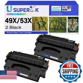 Superink B0fmxxl8qf Usuperink Q5949x Q7553x Compatible Toner Cartridge Replacement For Hp 9x