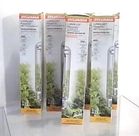 Hps250plantstarrp Sylvania Lot Of 6 Hi Pressure Sodium Grow Bulbs T14.5 2 450w And 4 250 Watt New