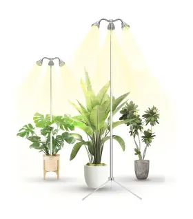 Taurusy 716597703124 Grow Lights For Indoor Plants Full Spectrum With Detachable Tripod ... Fast Ship