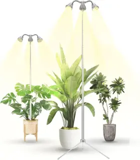 Taurusy Light-she01 Grow Lights For Indoor Plants Full Spectrum With Detachable Tripod Stand 10-55