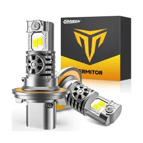 Termitor 9008/h13 Upgraded H13/9008 Bulbs 40 000lm Ultra Brightness 6500k Cool White Real 1