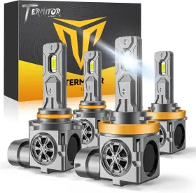 Termitor Tez10h1105251120c Upgraded H11 9005 Light Bulbs Combo 100 000lm 1200% Super Bright H9