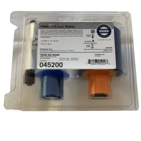 B0048blakq The Nekid Cow Fargo 45200 Ymcko Color Ribbon For Dtc4500 And Dtc4500e Series Id Card Printer