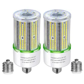 T120w Tjbb 2-pack 80w Led Corn Bulbs E26/ E39 Base Light 5000k Daylight Replacement