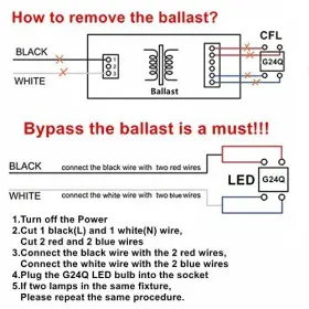 U-g24q-11w Ulikeled 11w G24q Led Bulb 4 Pin Cfl Replacement Plc-26w Cool White 6000k #2