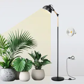 Sgl02-bl Valikiy Led Grow Light For Indoor Plants 20w Adjustable Standing Lamp With Rota