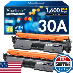 B0cthrgyvg Valuetoner Compatible Toner Cartridge For Hp 30a 30x Black Laserjet