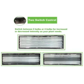 Viavolt 013964108750 High Output Copper Fluorescent Grow Light Fixture Replaceable Led Module #3