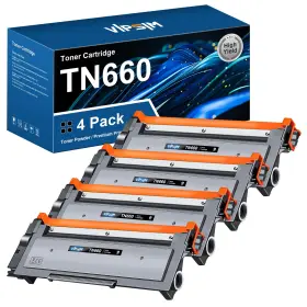 Hl-l2340dw Vipsim B0ckxdbxby Brother Tn660 Toner Cartridge 4pk High Yield Hl-l2300d Hl-l2320d Hl-l