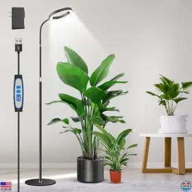 Bl-b20b Visit The Aumtrly Store Black Halo 68 Inch Full Spectrum Led Grow Light - Adjustable Plant Lamp With Timer