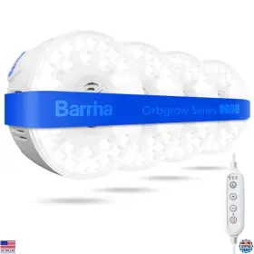 Og09-4t Visit The Barrina Store Orbgrow Og09 Puck Grow Light 5000k 36w 4 X 9w 540 Watt Equiv Full